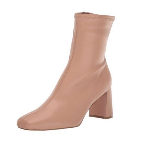 Revolve Steve Madden Harli Vegan Leather Ankle Boot in Blush NWOT - Picture 5 of 12